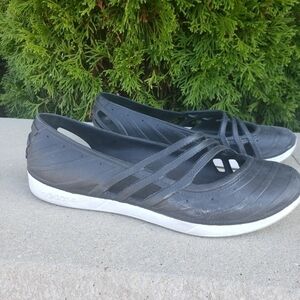 Adidas Rubber Shoes Kid's Size 4 Black